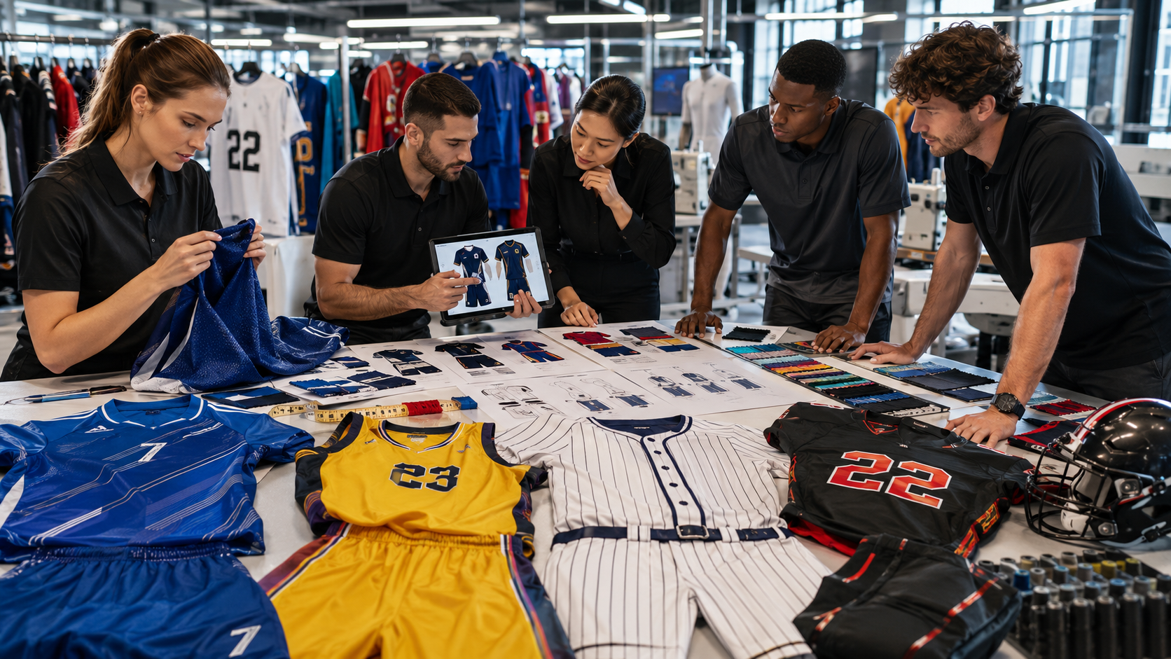How to Choose the Right Custom Sportswear Manufacturer for Your Team